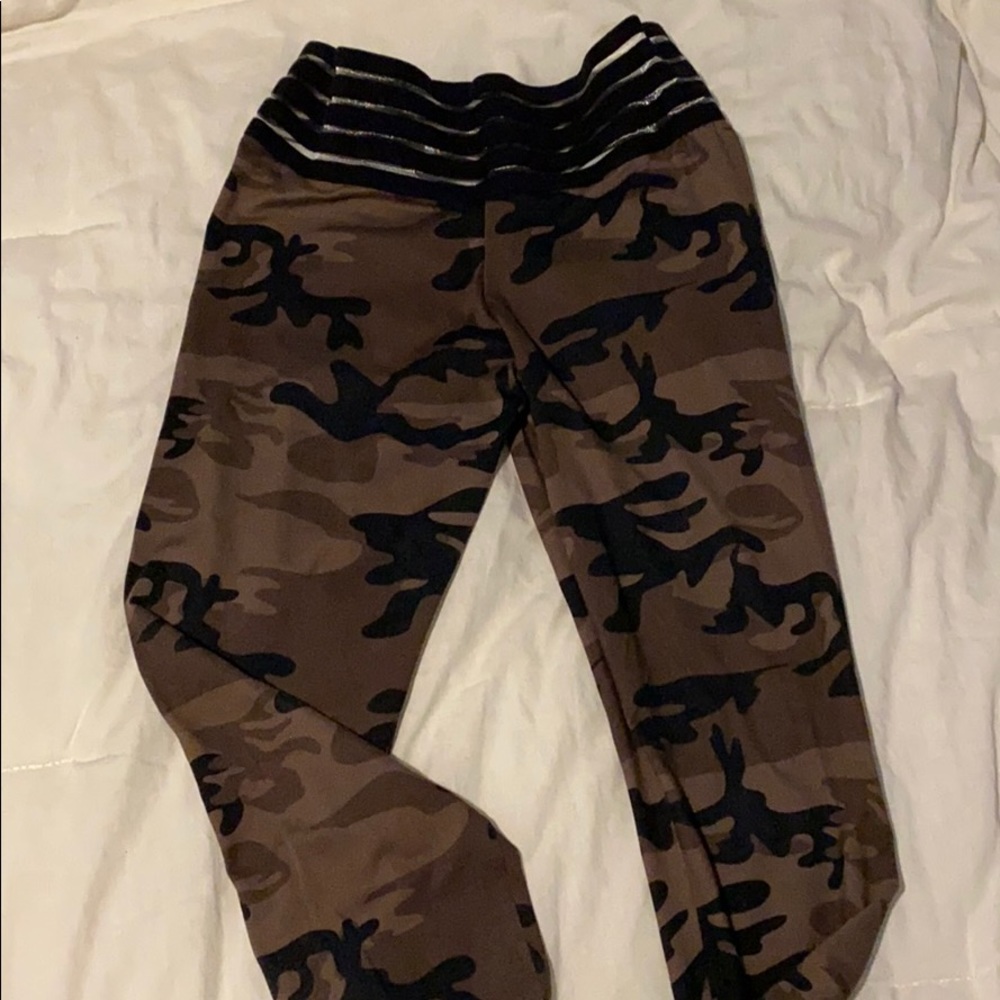 Camo cute booth lounge leggings